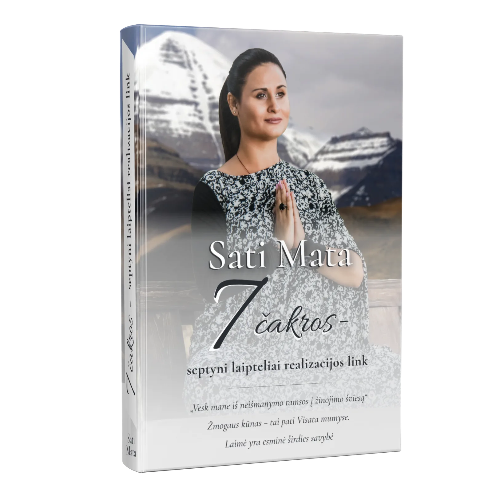 7 čakros – septyni laipteliai realizacijos link - Sati Mata, knygos viršelis